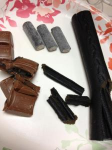 This is the licorice assortment I took around the office for EVERYONE to try. They all appreciated it. I can tell by the distrustful looks they gave me. 